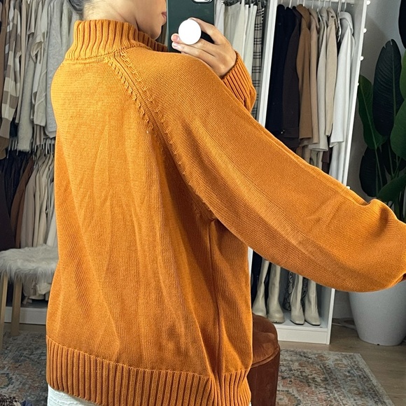 Oversized high neck sweater - Picture 3 of 4